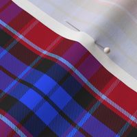 Graham of Menteith tartan, 3" red variation, modern colors