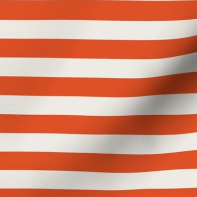 Orange Off White Stripes
