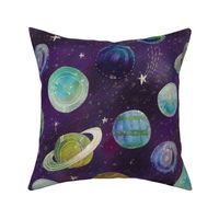 Painted Planets Patchwork