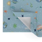 Space, Baby, Aliens, Planets, Stars, "JG Anchor Designs", #Space #Baby #Boys