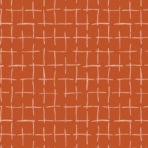 checker lines clay color