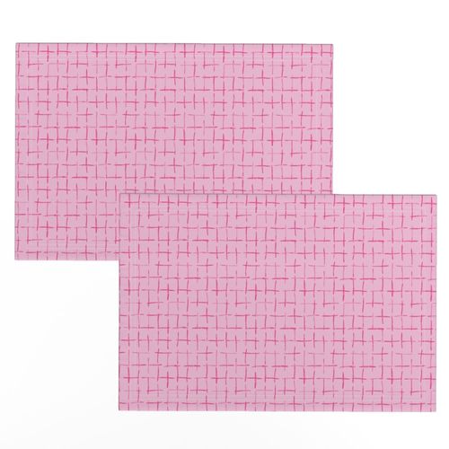 checker lines pink