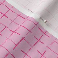 checker lines pink