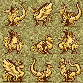 dragon-quilt-yellow