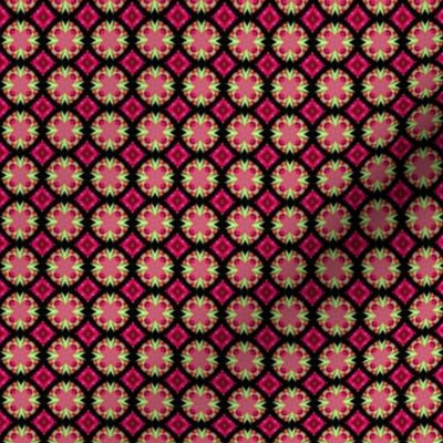 Pink & black pattern