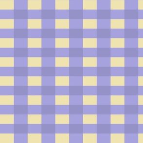 Lilac and Yellow Buffalo Plaid