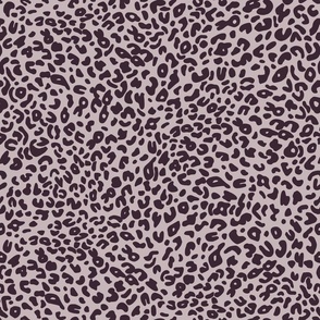 Leopard print lavender