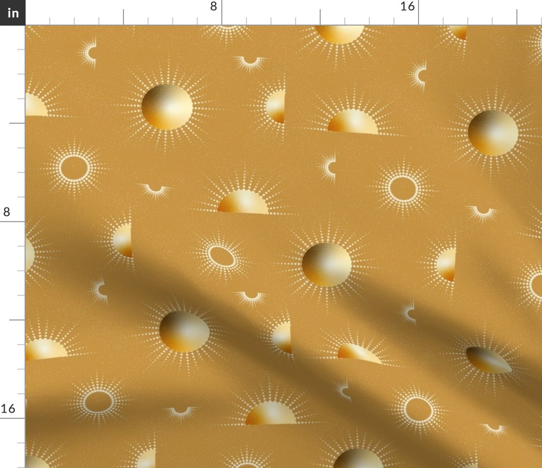 Solaris- Sun Always Shines- Mustard Yellow- Regular Scale