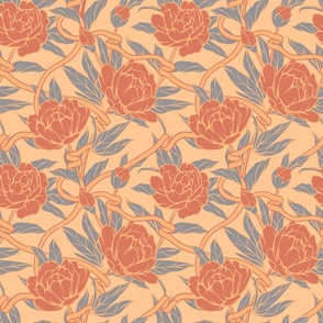 Retro floral pattern