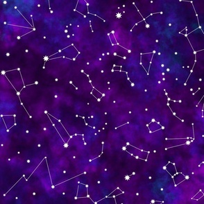 Constellation galaxy sky