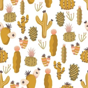 Boho Cactus Yellow