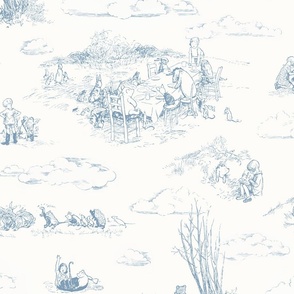 Winnie The Pooh Fabric, Wallpaper and Home Decor | Spoonflower