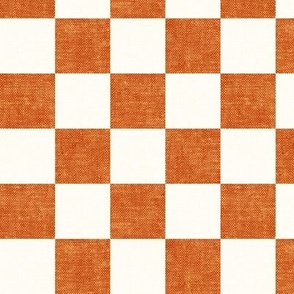 (1.5" scale) Fall checkerboard - ginger - LAD22