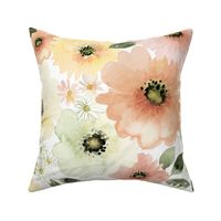 RETRO FLORAL IN PASTEL-JUMBO