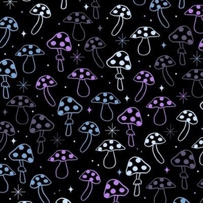Purple Mushroom Witch's Apothecary