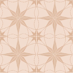 Star Tile Tawny Blush Large