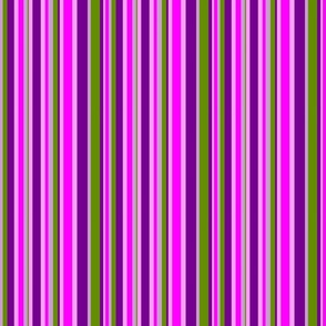 Claudia’s Birthday, Stripes in Pink and Purple