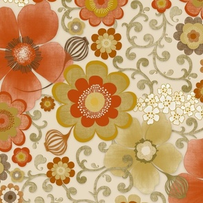 1970’s Floral Chintz