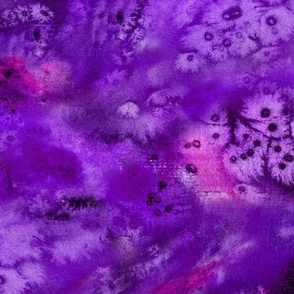 Outer Space in Shades of Purple