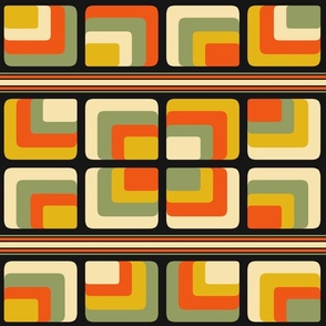 Retro 1970’s Geometric Pattern