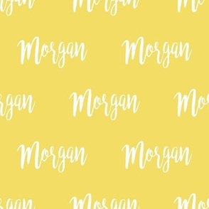 yellow pistachio personalized name 