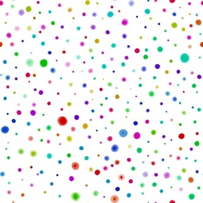 colorful paint dots