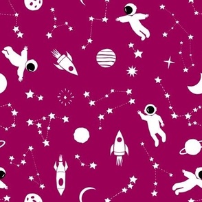 space walk pink small