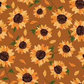 Sunflower Flowers_sunbaked 
