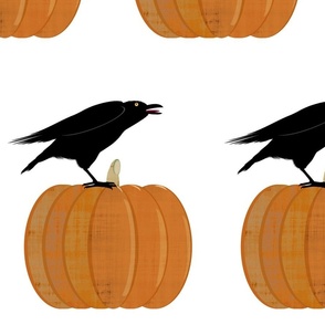 raven and pumpkin grunge