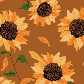 sunflower flowers_sunbaked _LARGE