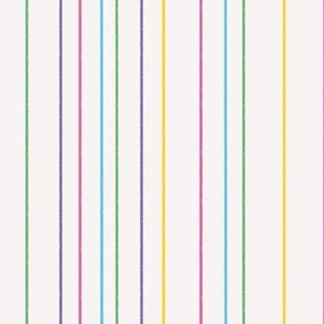 Thin Stripes Colorful