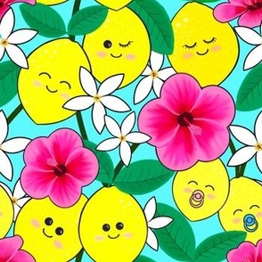 Happy Amalfi lemons & flowers