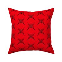 Tribal Butterfly (red)