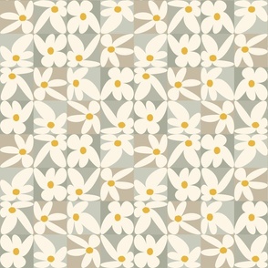 Neutral Daisies in Squares
