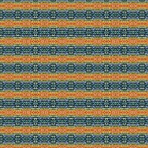 Blue and orange curved lines (smaller)