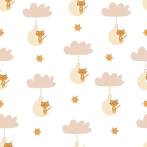Cats on clouds