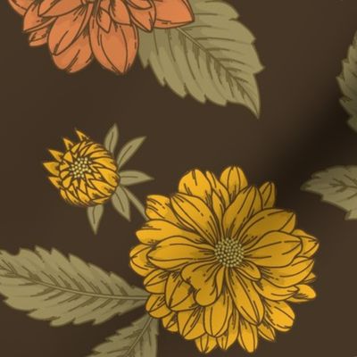 Dahlias (12 inch)