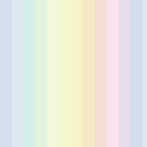 Pascal Pastel Vertical Striped Rainbow Design: Serene Soft Furnishing Delight (Lge)