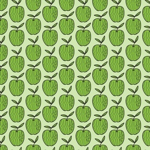 Retro Green Apples