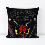 Hellfire Club - Black Text on Black V3.0