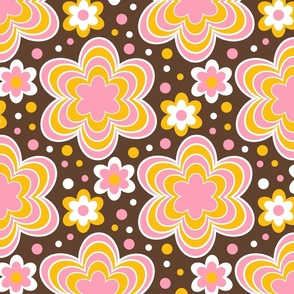 Retro Floral Abstract
