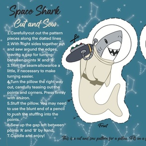 Space Shark Cut And Sew