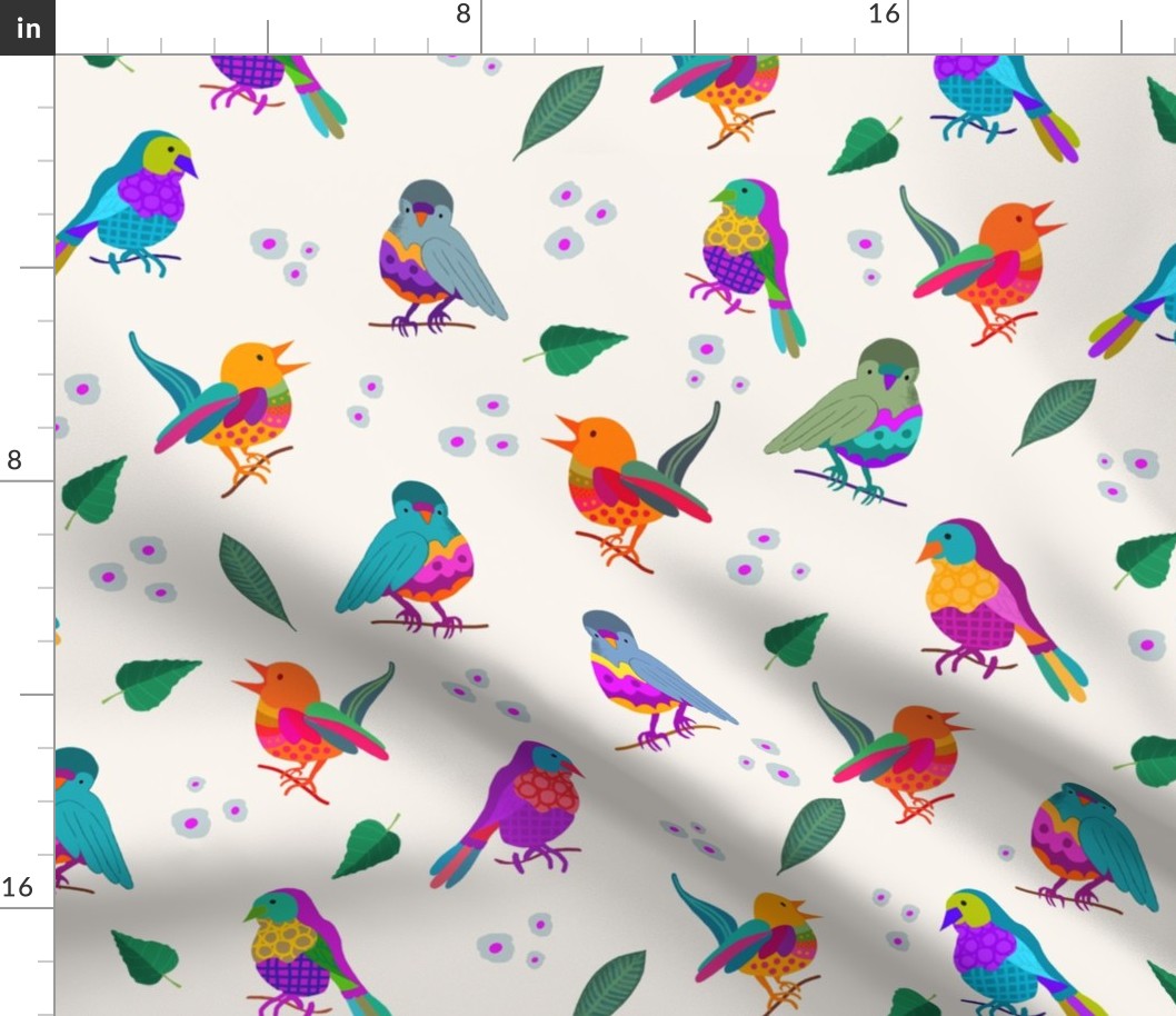 Preety colorful birds