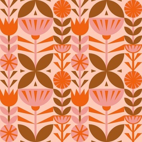 Papercut Retro Florals