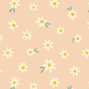 Dainty Daisy Fabric, Wallpaper and Home Decor