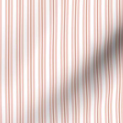 Holiday Stripe in neutrals 1/2 inch