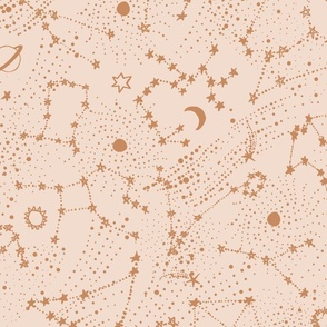 Star Constellation Tawny Blush Large