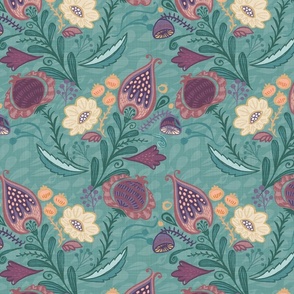 Freya Twilight Garden Floral - Large