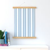 Blue and Navy Indienne Stripe Vertical
