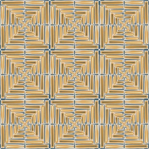 Scratchy Squares- taupe background